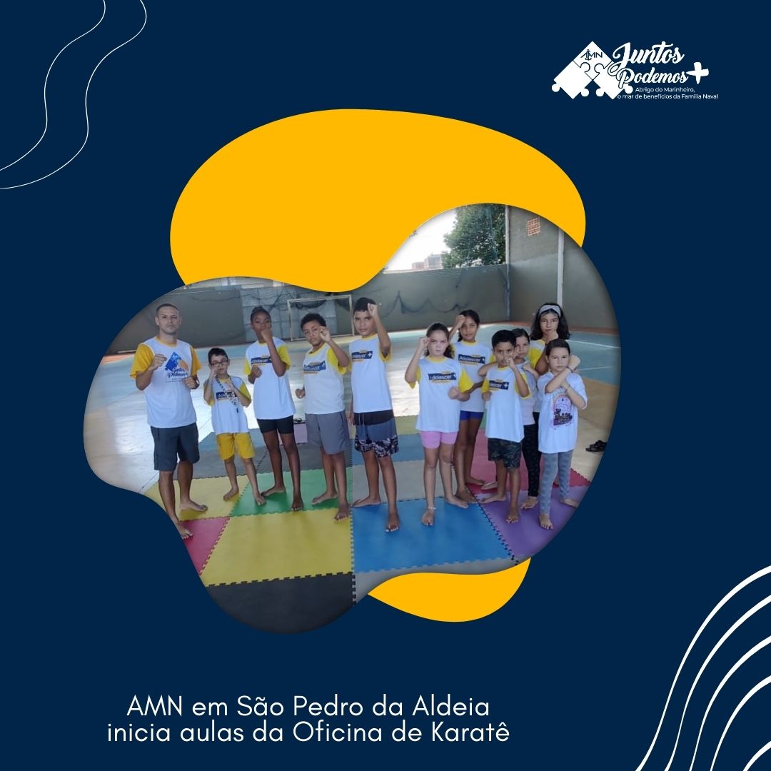 AMN INICIA OFICINA DE KARATÊ EM SÃO PEDRO DA ALDEIA Abrigo do Marinheiro